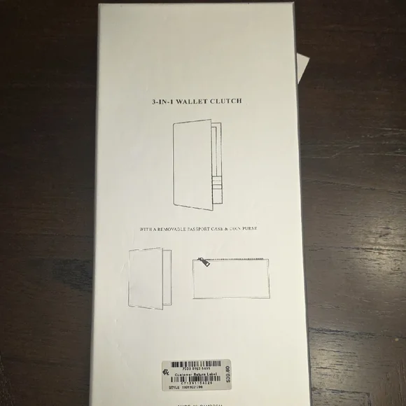 INC Leopard Print Clutch - Picture 2 of 3